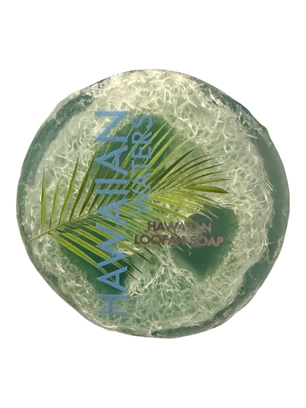Hawaiian Waters Loofah Soap - Seafoam Green